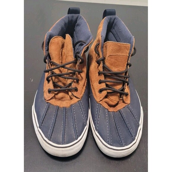 RARE VANS Skate Hi Duck Boots Winter Skateboarding Scotchgard Sz 13 Men's Shoes - Picture 2 of 7